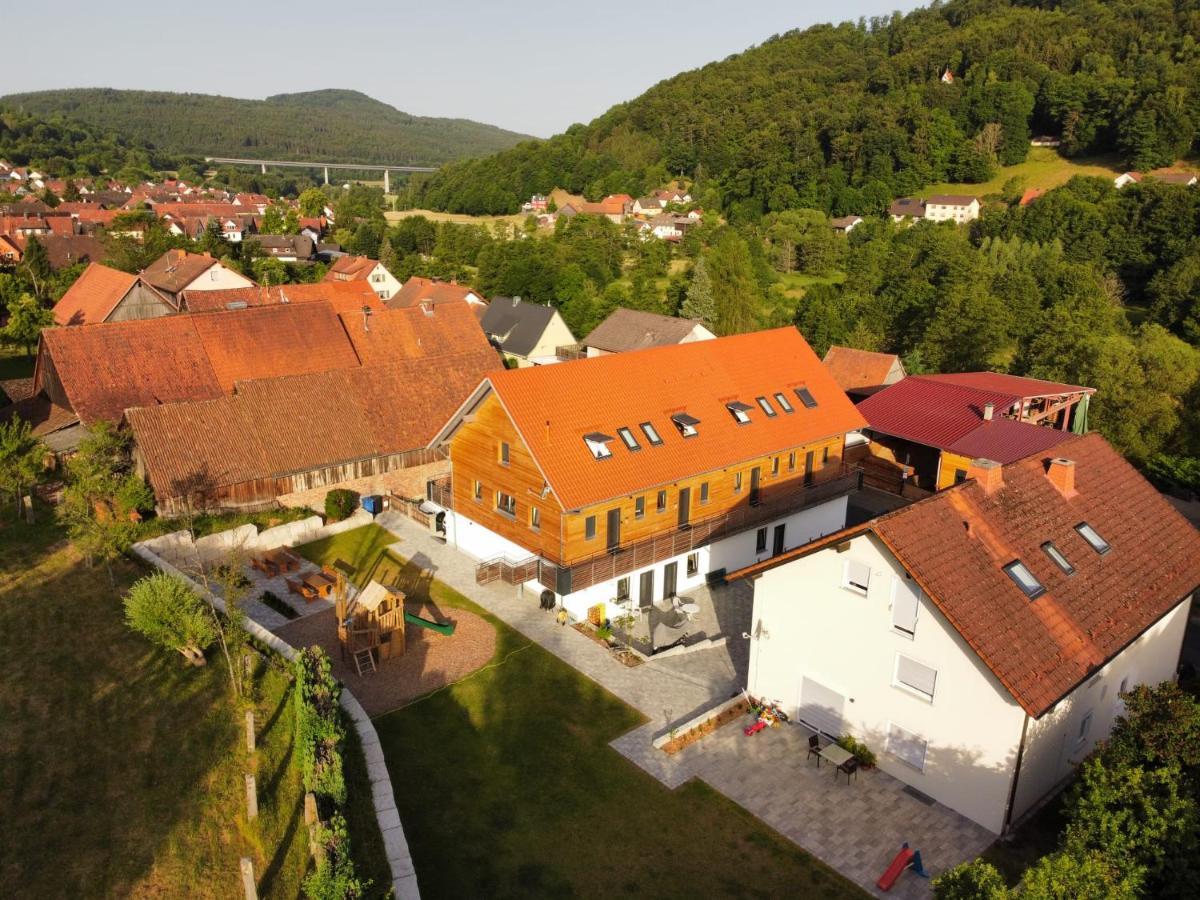 Belzesaltescheune Ferienwohnung Rhoen Riedenberg  Екстериор снимка